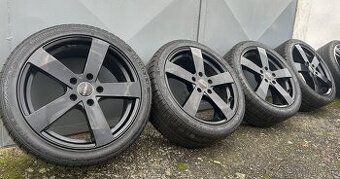 Alu kola R18 5x120 Dezent + zimní pneu 225/40/18 Continental