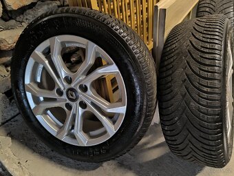 ALU kola Renault Megane 5x114,3 r16 Originál,zimpneu88%+TPMS