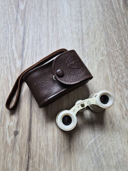 Retro starožitné divadelní kukátko dalekohled USSR