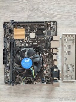 Základní deska ASUS H110M-R s procesorem intel pentium