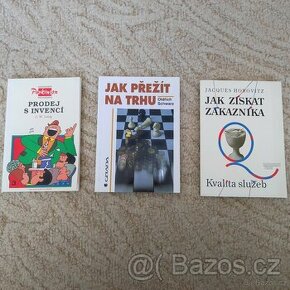 Prodám tři knihy jen za cenu 99kc knihy o obchodování