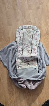Jarní fusak a podložka do kočárku by Mom