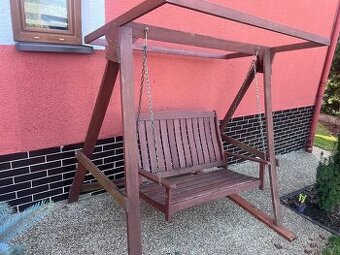 Zahradní houpačka dřevěná