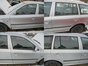 boční dveře stříbrné - Octavia 1.