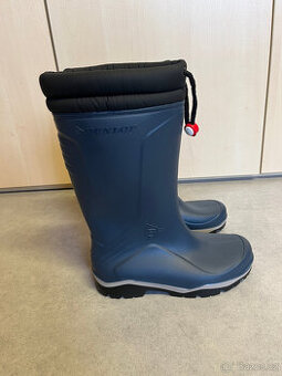 Dunlop Blizzard zateplené Holínky modré 36
