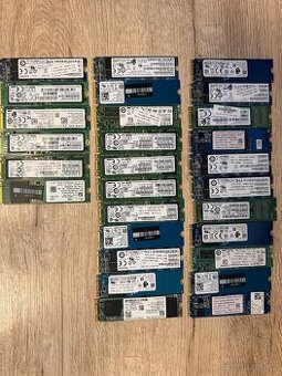 SSD M.2 disky 128GB – Různé značky (SanDisk, WD, Intel...)