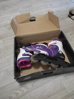 Kolečkové brusle K2.