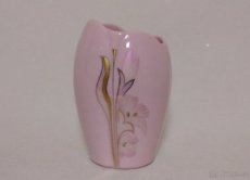 růžový porcelán, vázička Leander