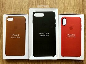 Apple iPhone Leather (kožený) case (obal)