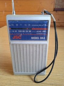 Rádio JSC Model 044 retro kapesní