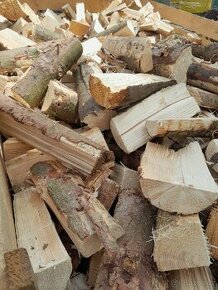 Palivové dřevo, štípané palivove drevo, stipane drevo, - 1