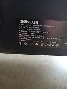 Elektrická koloběžka Sencor - 1