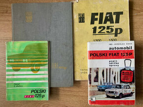 Polski Fiat 125p dílenské příručky + katalog ND + návod - 1