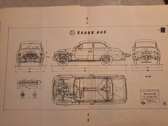 Papíry na Škoda 440 Spartak