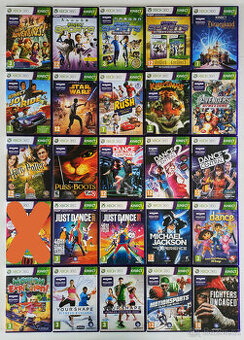 KINECT hry na Xbox 360