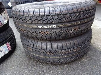 Celoroční pneu Pirelli P6, 205/65/16, 2 ks, 8 mm