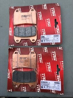 brzdove destičky na moto guzzi