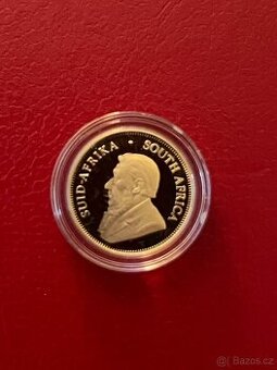 Zlato / zlatá mince afrika Krugerrand 1/10oz