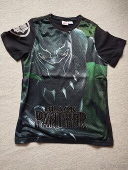 Chlapecké tričko Black panter vel. 140/146