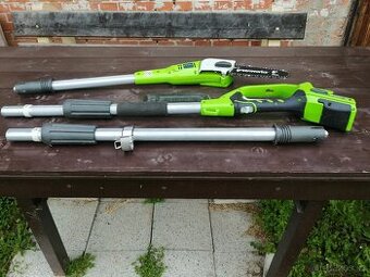 Ořezávač větví GREENWORKS 24 LITHIUM-ION