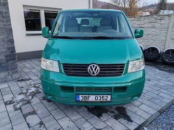 VW T5 Transporter 1.9Tdi 75kW,9 míst,tažné