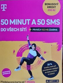 TELEFONNÍ SIM KARTA - 1