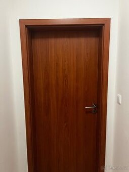Dveře do bytu – 6 plných + 2 prosklené – vše s kováními