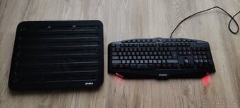 Klávesnice + chladící podložka Zalman