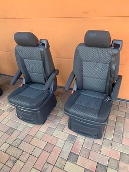 Sedadlo neotočné VW Multivan T5 T6 T6.1 látka Quadratic