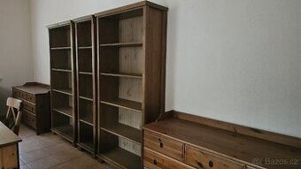 Nábytek Set. IKEA MARKÖR. Mořidlo antik.