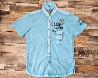 Modrá košile Camp David