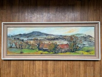 Jarní krajina - obraz