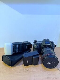 Canon 5D + canon 24-105 macro 0.45/1.5ft + canon 580ex II