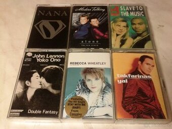 Originální audiokazety ve výborném stavu