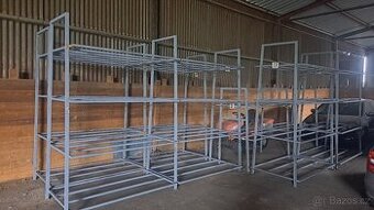 Stojany pro uskladnění pneumatik z osobních vozů