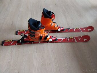 SET - dětské lyže ATOMIC - 110cm + boty vel. 33