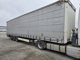 VALNÍKOVÝ NÁVĚS KRONE r.2015, lowdeck, nápravy BPW, ZVEDAČKA