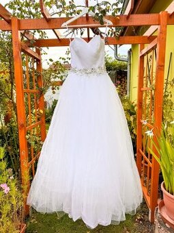 Svatební šaty vel.XS