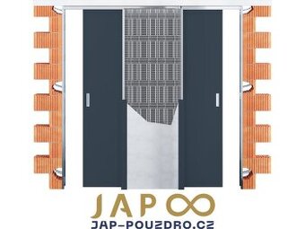 Pouzdro JAP do sádrokartonu Unibox 700 + 700 mm
