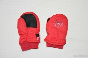 Červené rukavice 1 - 2,5 roku