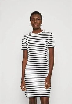 TOMMY HILFIGER KRÁSNÉ BAVLNĚNÉ DÁMSKÉ ŠATY XS-S