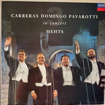 Carreras Domingo Pavarotti in concert. LP