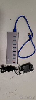8portový rozbočovač USB 3.2 Gen.1 - 8 x USB 3.2 Gen1,