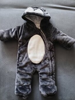 F&F plyšový overal