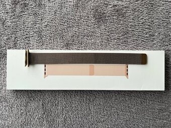 Apple Watch 40mm zlatý milánský tah