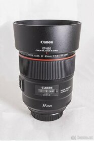 Canon EF 85mm f/1.4 L IS USM + filtr Haida Slim