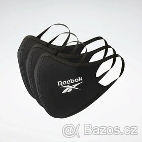 REEBOK rouška Face Covers M/L 3 in PACK (černá)
