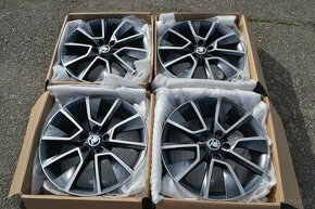 4ks NOVÉ orig.alu disky R18 Škoda Karoq/Seat Ateca, 5x112