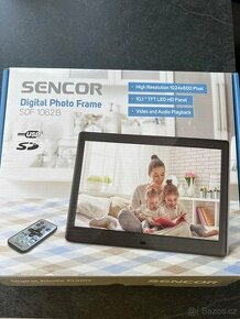 Prodám digitální fotorámeček Sencor SDF 1062 B. - 1