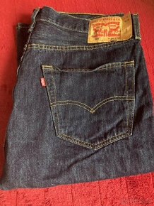 Džínové kalhoty Levis original 501 (modré, nové)